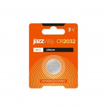 Батарейка литиевая CR2032 3В BL-1 (блист. 1 шт.) JazzWay