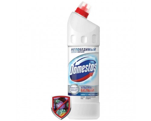 Чистящее средство универсальное, Domestos, Ультра белый, гель, 1 л купить в Домодедово