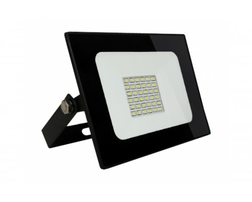 Прожектор светодиодный Smartbuy, FL SMD LIGHT, 30 Вт, 6500 К, чер, SBL-FLLight-30-65K купить в Домодедово