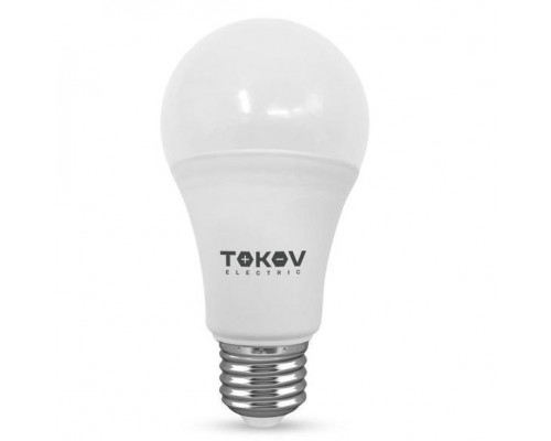 Лампа светодиодная 10Вт А60 4000К Е27 176-264В TOKOV ELECTRIC купить в Домодедово