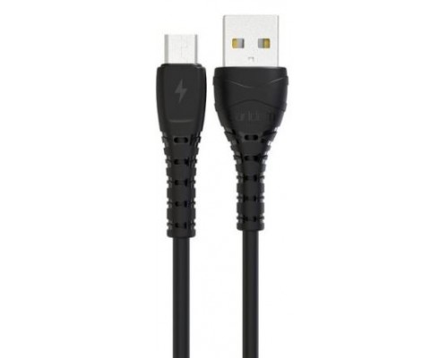 USB кабель Earldom EC-085M для micro, 2,4A black купить в Домодедово